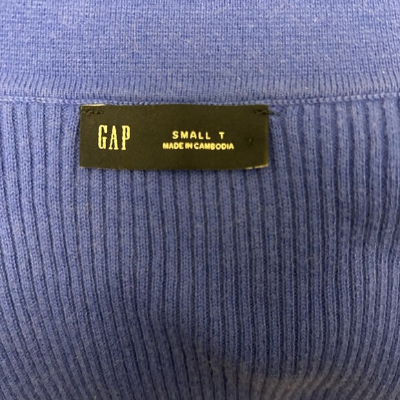 GAP Women's Royal Blue Cardigan Size Small & Tall - Picture 5 of 16